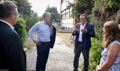 Rundgang auf dem Gelnde des Haus Conradshhe